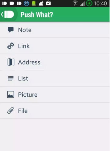 Android-apps voor bestandsoverdracht - Pushbullet