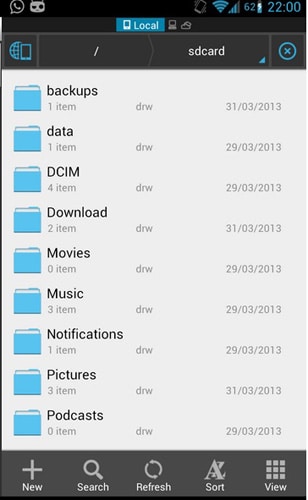 Android-apps voor bestandsoverdracht-ES Bestandsverkenner Bestandsbeheer