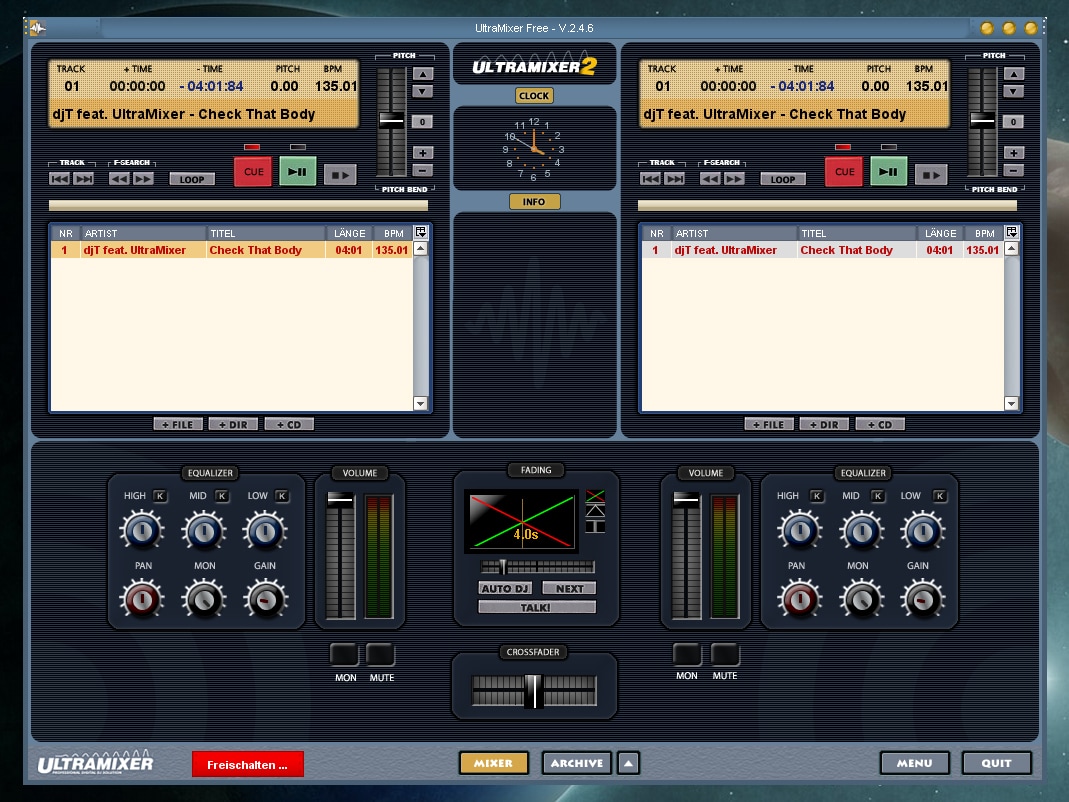 bezplatný dj software 2