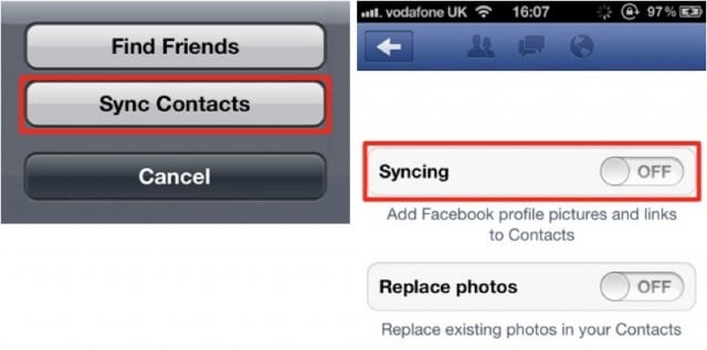 contacten back-up app - Contacten synchroniseren