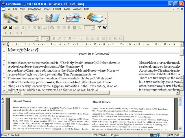 Kostenlose OCR-Software 4
