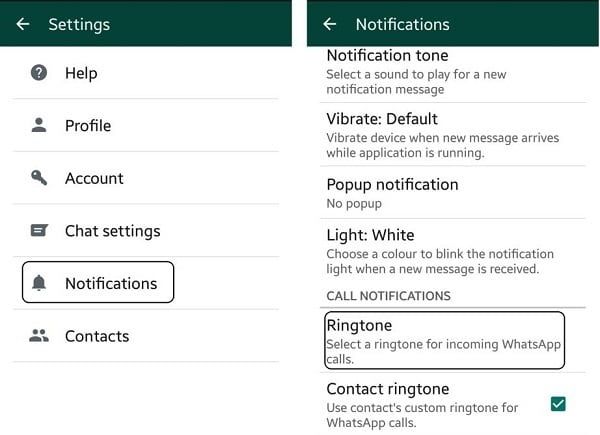 whatsapp indstillinger til iphone