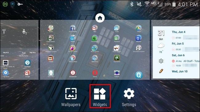 contactwidget android