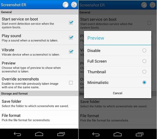 οθόνη εγγραφής android
