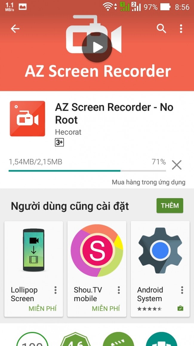 συσκευή εγγραφής οθόνης android