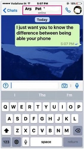 whatsapp ringsignal - Tryck på kontaktens namn