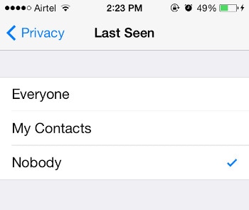 whatsapp zuletzt gesehen