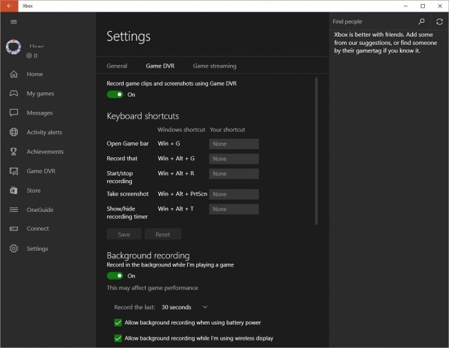 win10屏幕录像机-转到Xbox应用
