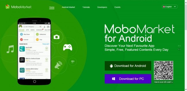 Ιστότοπος λήψης εφαρμογών android