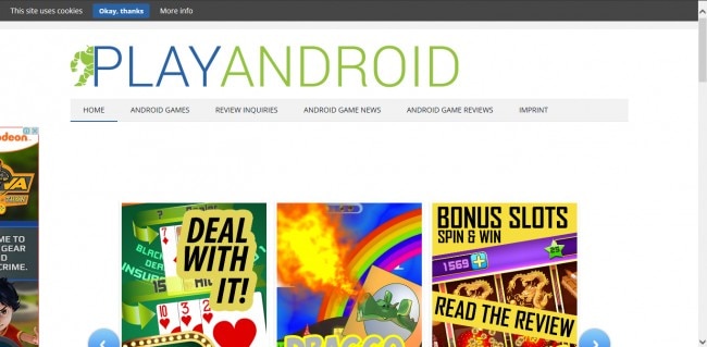 Ιστότοπος λήψης εφαρμογών android