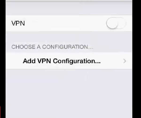 錯誤 1009 iphone-VPN 選項