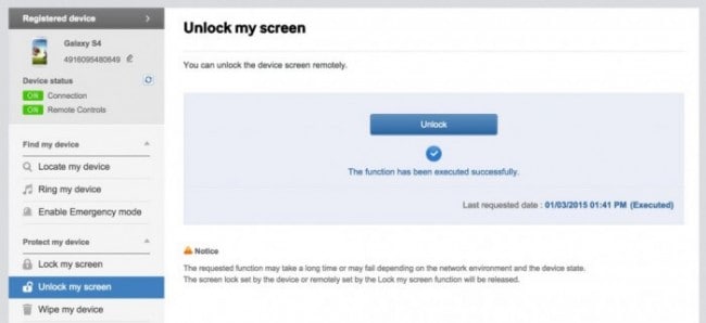 sbloccare Android usando l