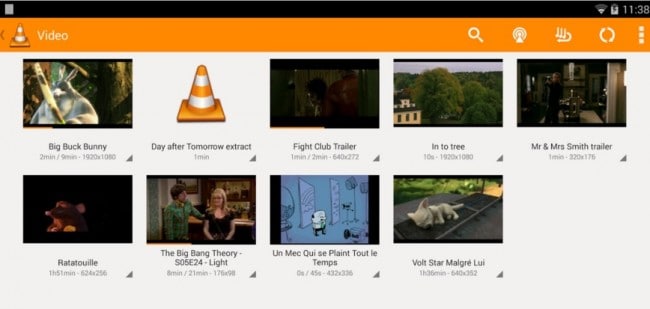 recuperar vídeo android