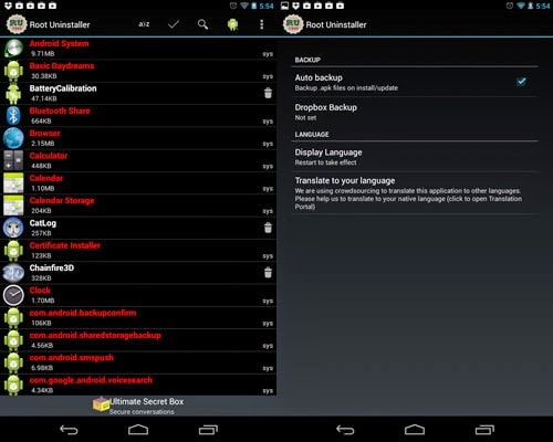 A legnépszerűbb Android Root alkalmazás: Root Uninstaller