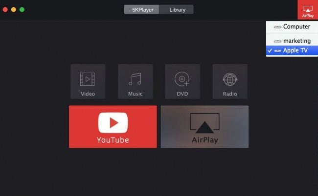 használja az AirPlay-t számítógépen