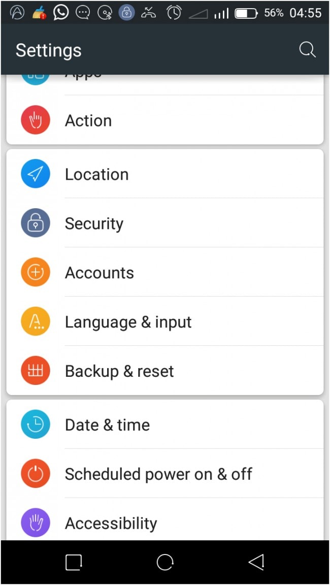 επαναφέρετε τις επαφές Google στο Android