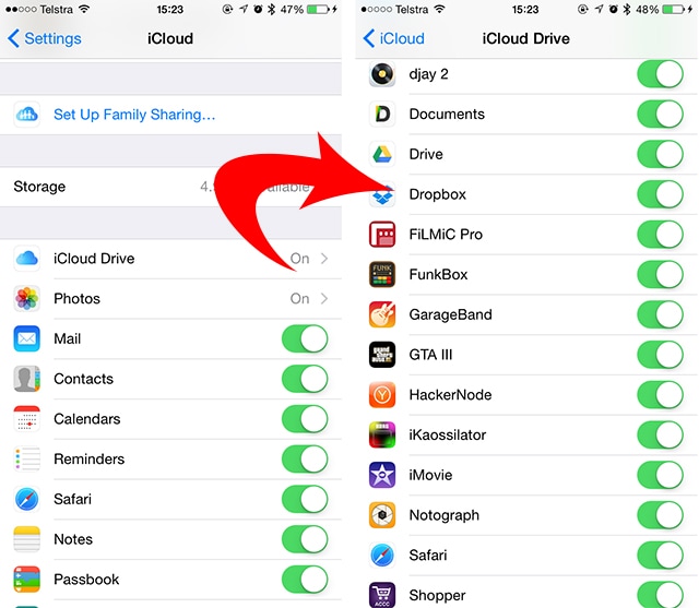 opravit poznámky, které se nesynchronizují s iCloud