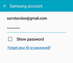 Confirmar bloqueo de reactivación de Samsung