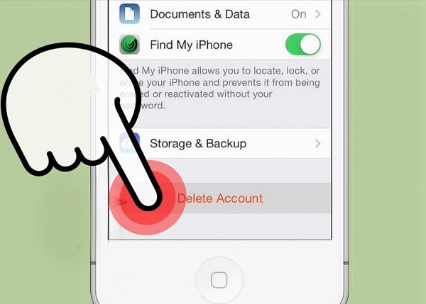 重置 icloud 電子郵件刪除帳戶