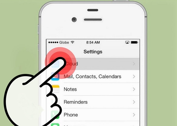 重置 icloud 電子郵件-返回以在 iphone 上重置 icloud 電子郵件