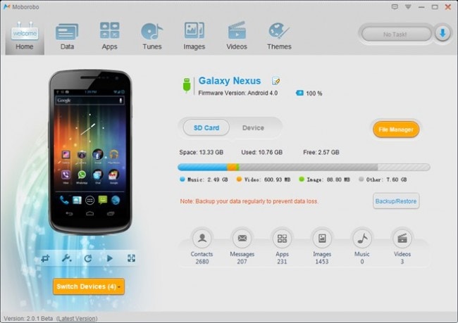suite pc pour android - moborobo