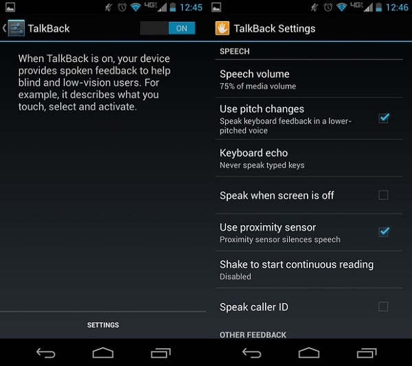 Texto para fala do Google no Android