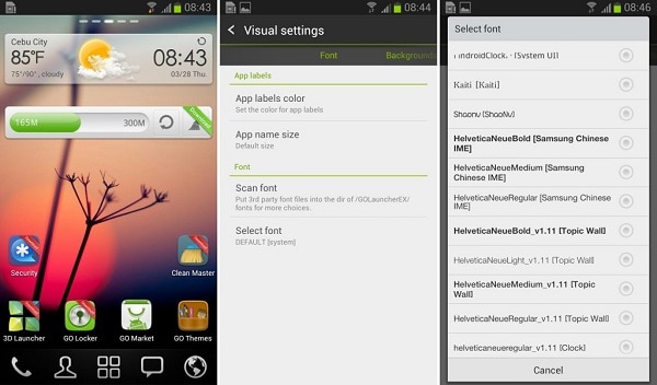 Лаунчер для Android