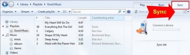 iPodMusicをiTunesで別のMP3プレーヤーに転送する-音楽を同期する