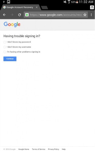 android Google probléma a bejelentkezéssel