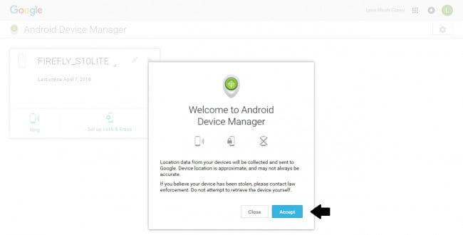 az Android Eszközkezelő elindítása