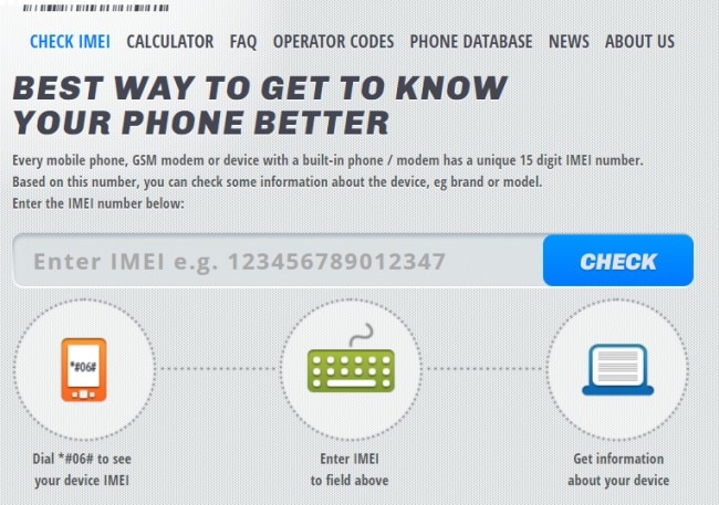 δωρεάν online iPhone IMEI Checkers