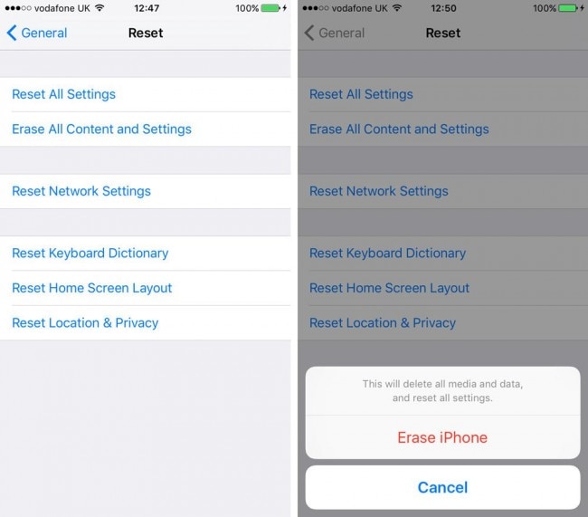 SIM 카드가 있거나 없는 iPhone 잠금 해제