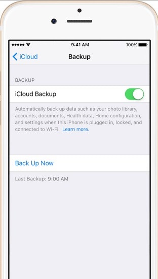 comment sauvegarder des photos iPhone avec iCloud