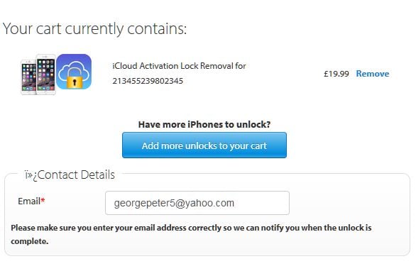 comment réparer le verrouillage icloud