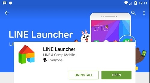 linje launcher