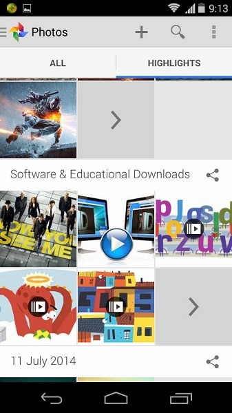Android automatikus biztonsági mentés fotók