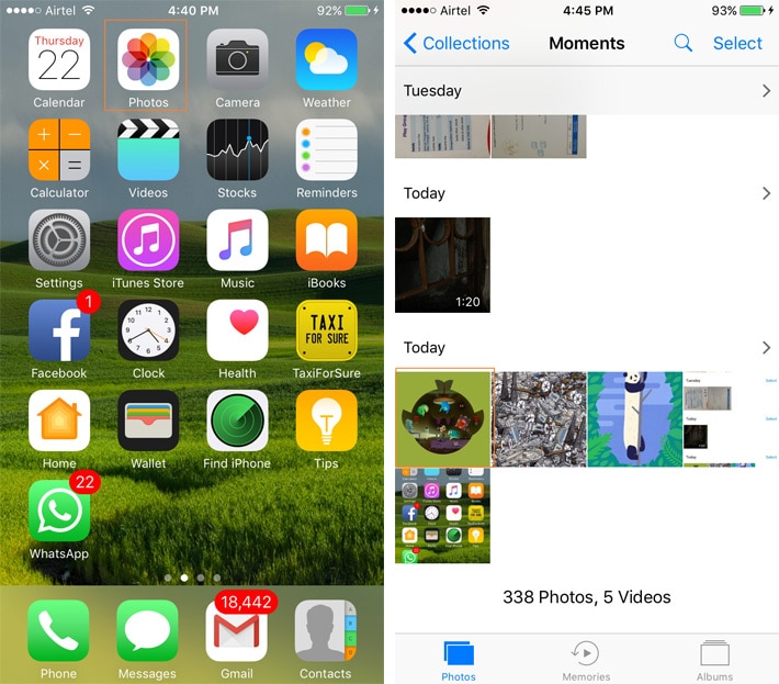 Sådan indstilles baggrunde på iPhone