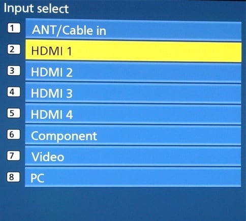 hdmi를 사용하여 ipad 화면 미러링