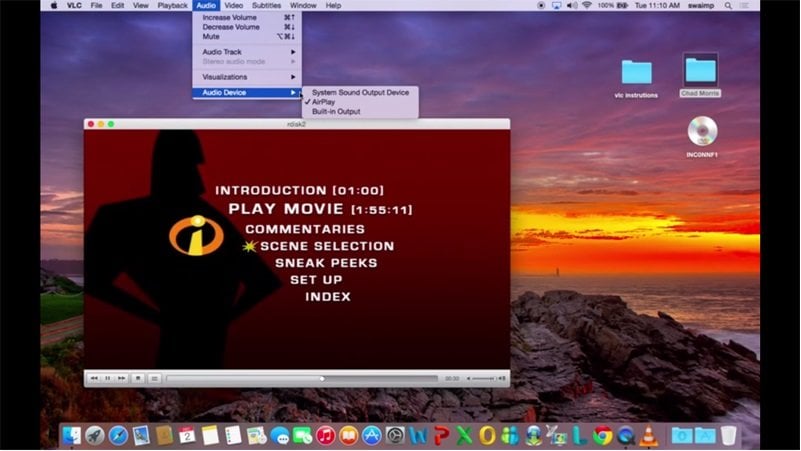 vlc трансляция