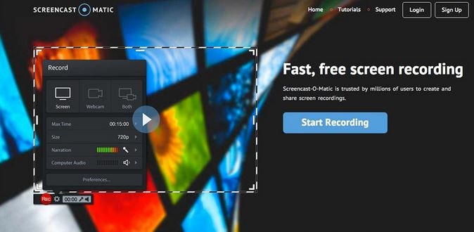 Online Screen Recorder - Screencast-O-Matic