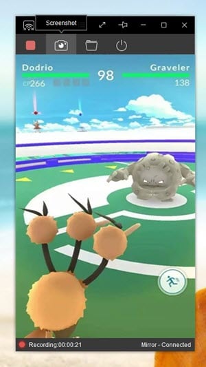 記錄 pokemon go iPhone ipad