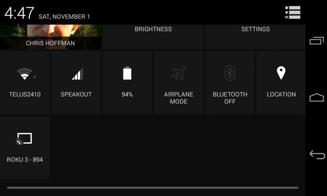 spiegel Android-scherm draadloos