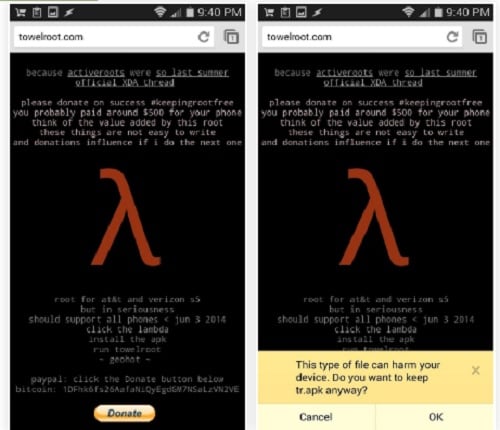 root samsung galaxy s3 towelrootilla