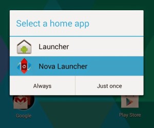 Verstecke Apps mit Nova Launcher Prime