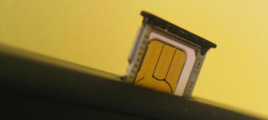 SIM 카드를 다른 네트워크로 교체