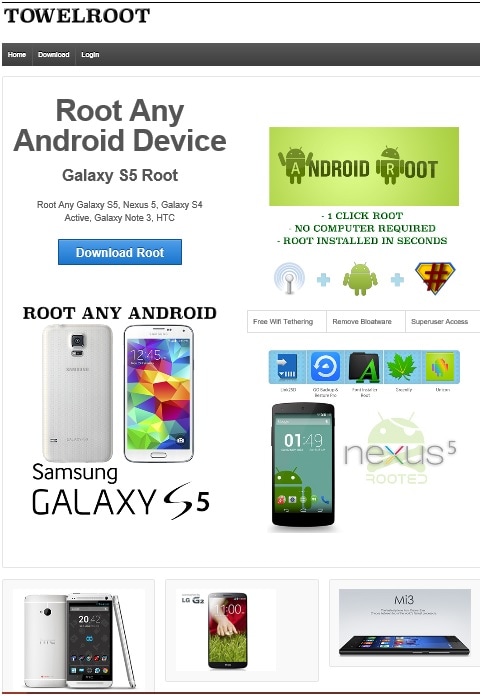 root nexus 7 towelroottal