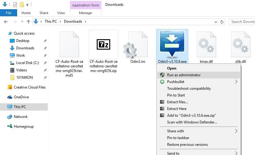 root android с помощью cf auto root