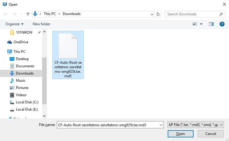 root android с помощью cf auto root