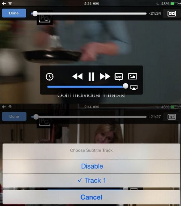 Συμβουλές για τη χρήση του VLC για iPhone - Προσθήκη υποτίτλων σε βίντεο