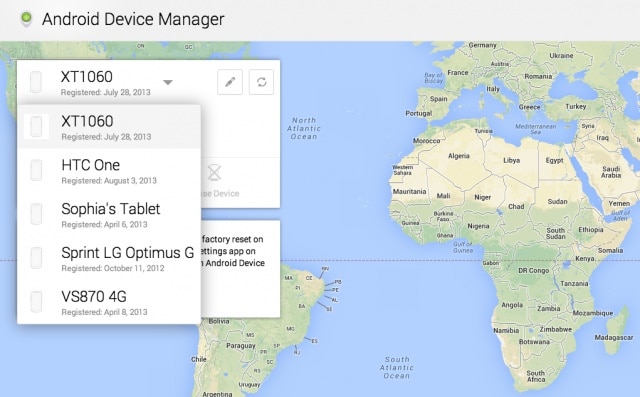 reset Samsung-tablet - log in Android-apparaatbeheer